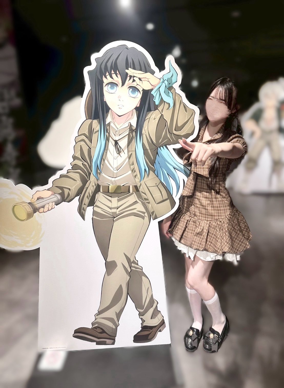 鬼滅の刃 サンシャインシティ 時透無一郎 鬼滅の刃 時透無一郎 サンシャインシティ チケット風カード