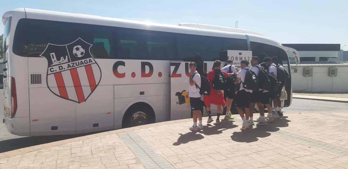 TEMPORADA 25-26 | JORNADA 3|  TERCERA RFEF

CD CABEZA DEL BUEY 🆚 CD AZUAGA

📅 DOMINGO 21 SEPTIEMBRE.
🕔 18:00 HORAS.
🏟️ ESTADIO MUNICIPAL DE CABEZA DEL BUEY

Nuestra expedición parte ya hacia Cabeza del Buey en busca de los tres puntos. 

#SIGAMOSHACIENDOHISTORIA

❤️🤍🖤