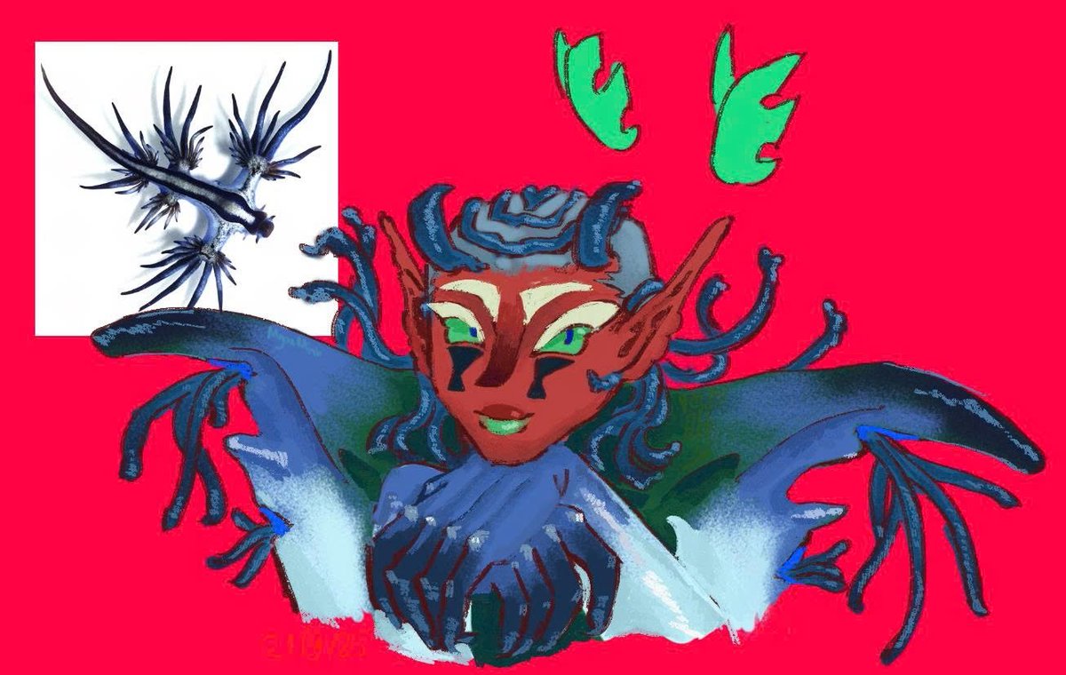 #abyssmonarchcookie 🐙

Rkgk// Abyss taking inspirations from other mollusks (nautilus and blue glaucus):D