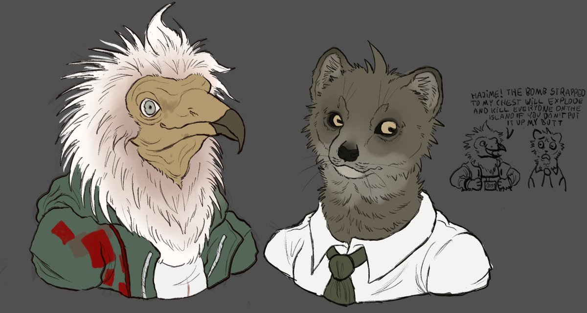 I have become a casulty to the recent Danganronpa resurgence #danganronpa #komahina