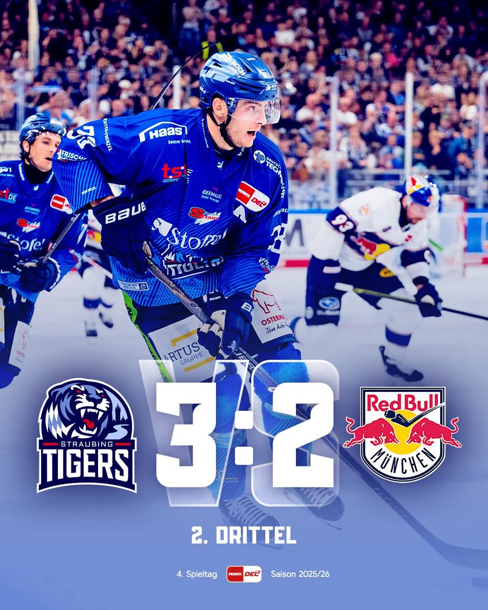 Führung nach Drittel 2! 🐯

🥅 Madden, Hede

#tigershockey