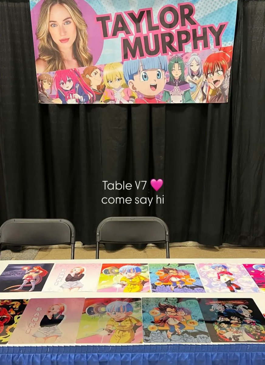 Table V7. Go say hi!

<a href="/AnimeWonderFest/">Anime Wonder</a> <a href="/taylorashmurphy/">Taylor Murphy</a> #voiceactor #anime