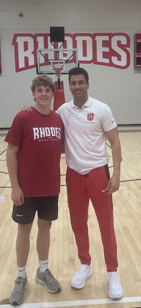 Great visit and camp to Rhodes. Thank you <a href="/ZoGoodson/">Steven 'Zo' Goodson</a> and the rest of the <a href="/RhodesLynxMBB/">Rhodes Men's Basketball</a> coaches.
