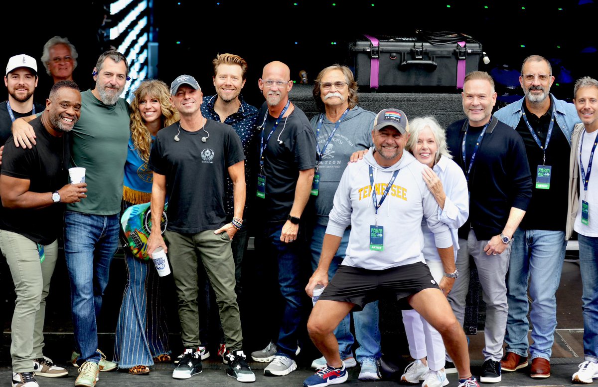 Was an honor to play <a href="/FarmAid/">Farm Aid</a> again. Thanks to <a href="/WillieNelson/">Willie Nelson</a> for inviting me back again for the 40th anniversary.
