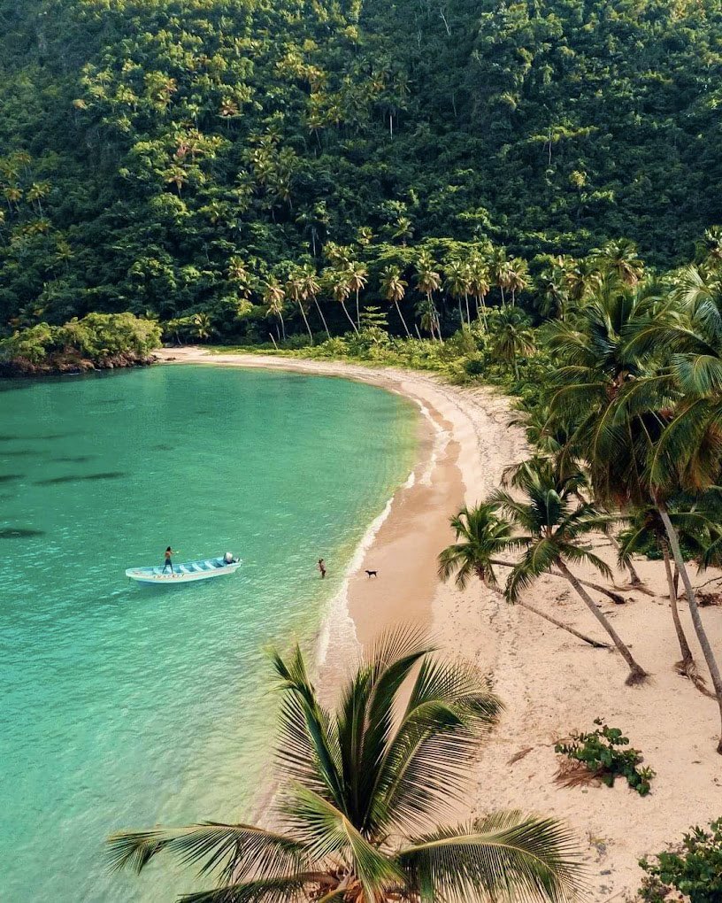 AbelVlogsRD's tweet image. Playa Ermitaño, Samaná 🇩🇴