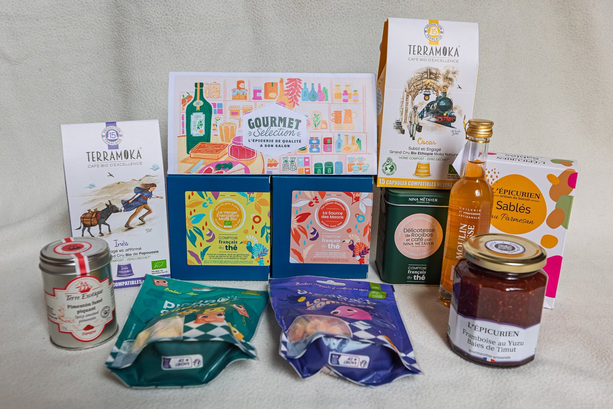 L'édition 2025 du salon Gourmet Selection pour les professionnels de l'épicerie fine se tient en ce moment les 21 et 22 septembre à Paris Porte Expo de Versailles
+ de 300 exposants français et internationaux y présentent les produits de leur terroir ! 😍😋