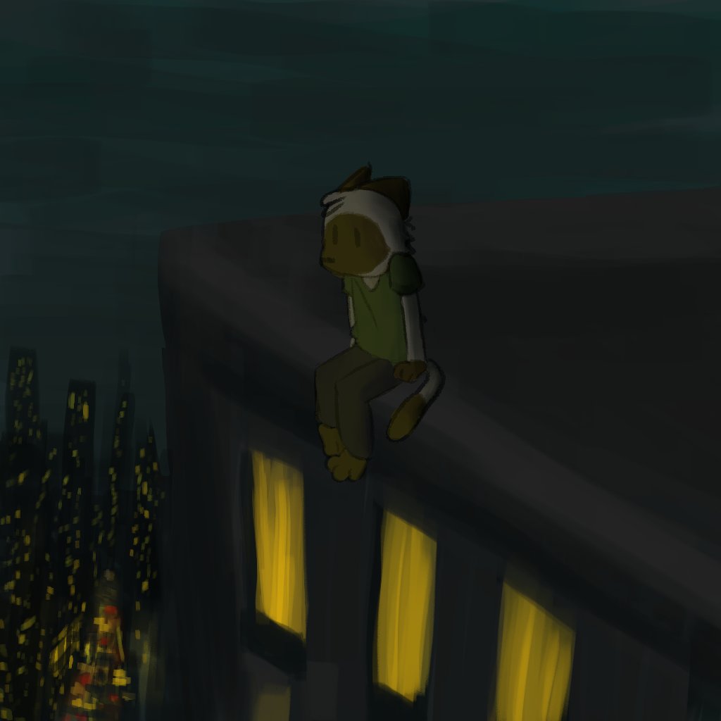 They say a cat always lands on its feet