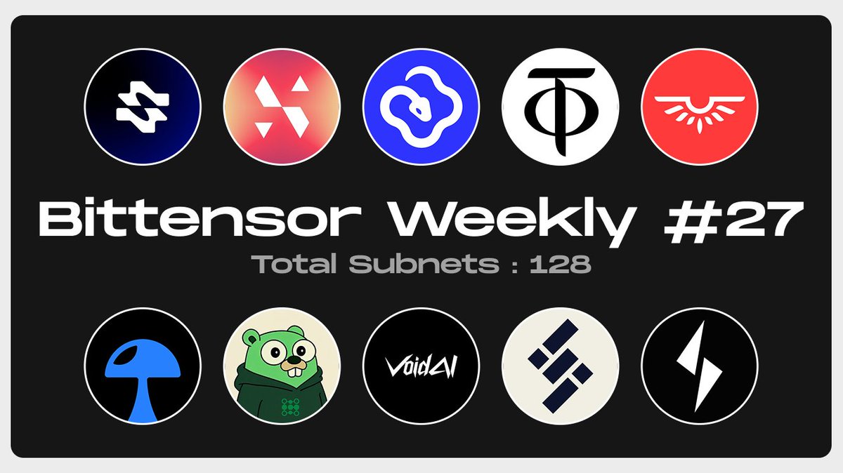 Victor_crypto_2's tweet image. Bittensor ecosystem highlights of the week #27

// SUBNET UPDATES &amp;amp; ACHIEVEMENTS

➤ @sportstensor SN41
Sportstensor announced a partnership with @Polymarket to boost sports prediction markets.
(bit.ly/4nNvKH7)

➤ @webuildscore SN44
Score and @sire_agent partnered with…