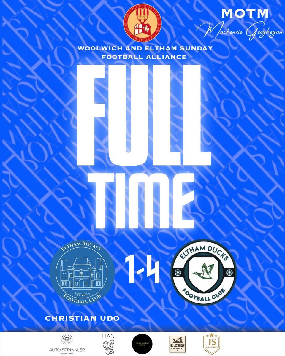 elthamroyals24's tweet photo. Humbled. Very poor and lethargic performance from us today and @ElthamDucks took full advantage of that. We need to learn and move on. UP THE ROYALS🔵⚪️ @WESFA_Football https://t.co/cqThXWNGU7