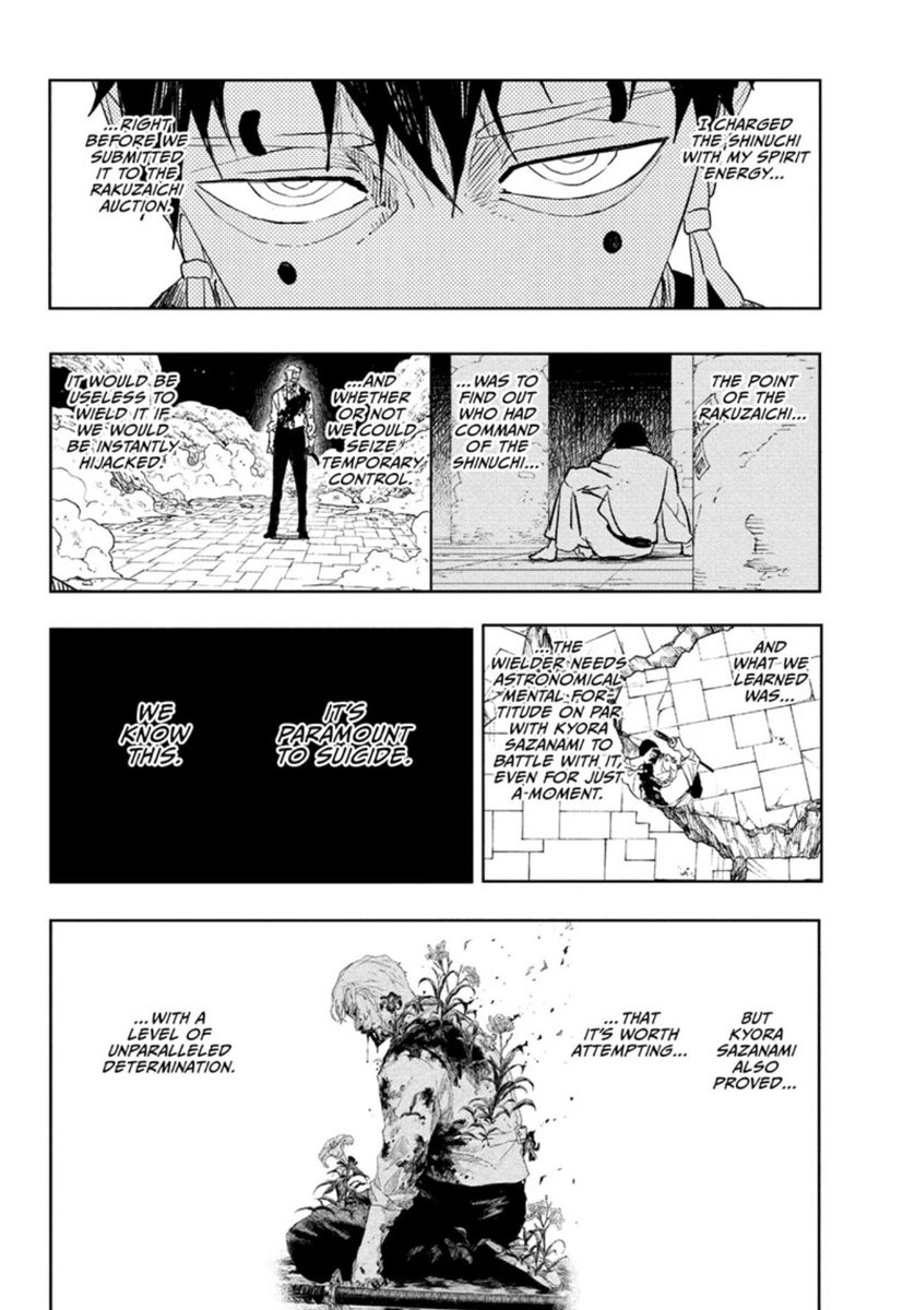 thelovelyfall's tweet photo. Kagurabachi is genuinely one of the most consistent manga I've ever read. These chapters have been impactful back to back it's insane. Literal goosebumps https://t.co/VcktkWMq8O