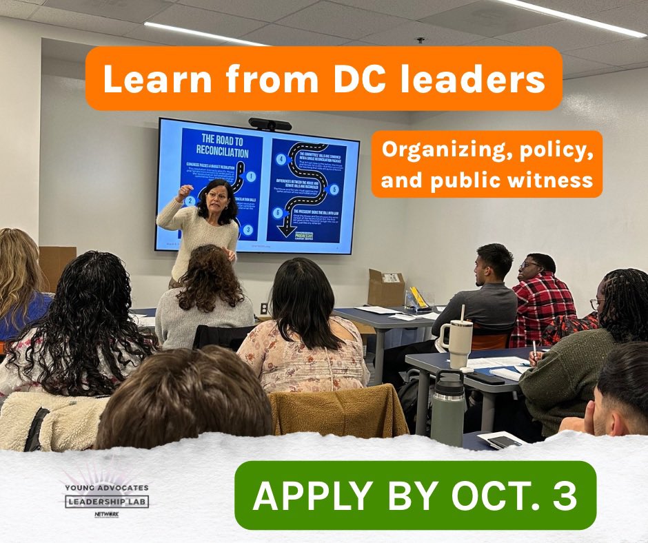 NETWORKLobby's tweet image. Learn from DC leaders. 🏛️

Coston Fellows get advocacy + organizing training from experts in Washington, D.C.

Apps close on Oct. 3!
🔗  networkadvocates.org/yall/sister-ca…
