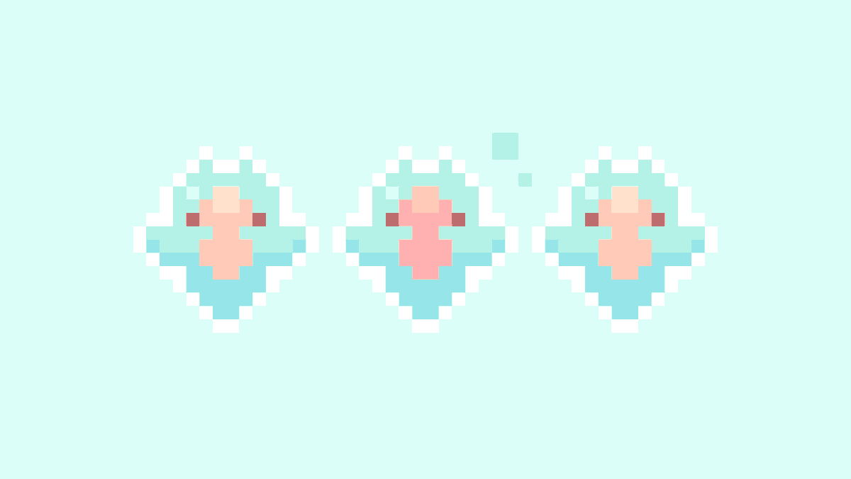 クリオネ #毎日ドット絵 #dotpict