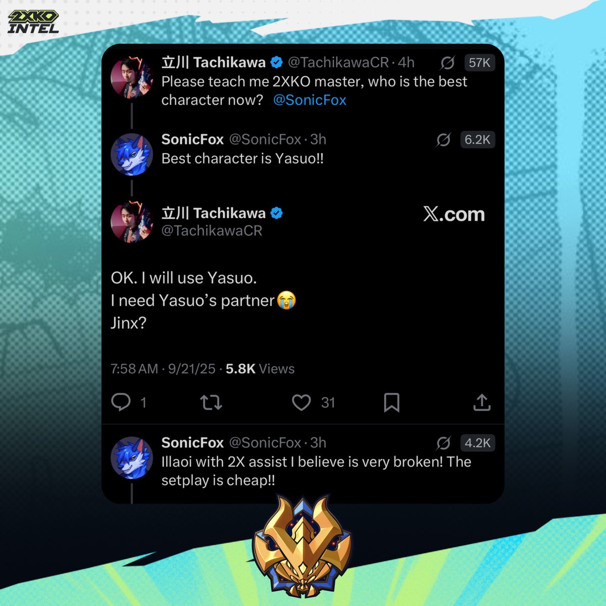 2XKO Intel tweet media