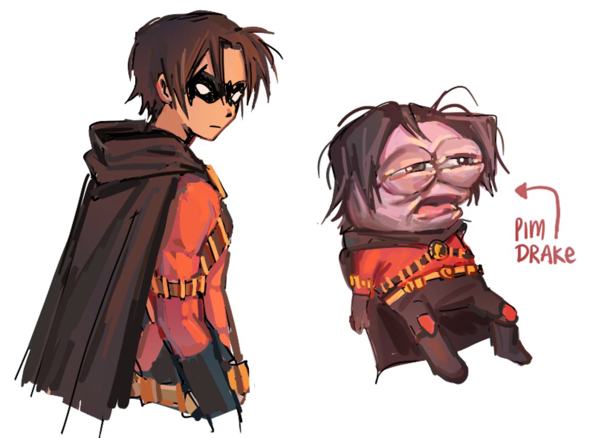 gomitwo's tweet photo. magma stuff.. looks around... #timdrake #jasontodd #redhood #redrobin https://t.co/ntrmkKsLDr