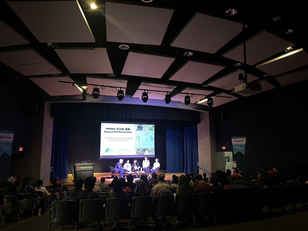 【かつしかけいた氏と小日向まるこ氏、MINT 展覧会についてのトークイベントに登壇！】

米オハイオ州にあるColumbus College of Art and Design（<a href="/CCADIllust/">CCAD Illustration</a>）のCanzani Center内Auditoriumで9月20日に開催されたトークイベント「MANGA, マンガ, 漫画: Beyond the Mainstream (Exhibit @ CCAD) –