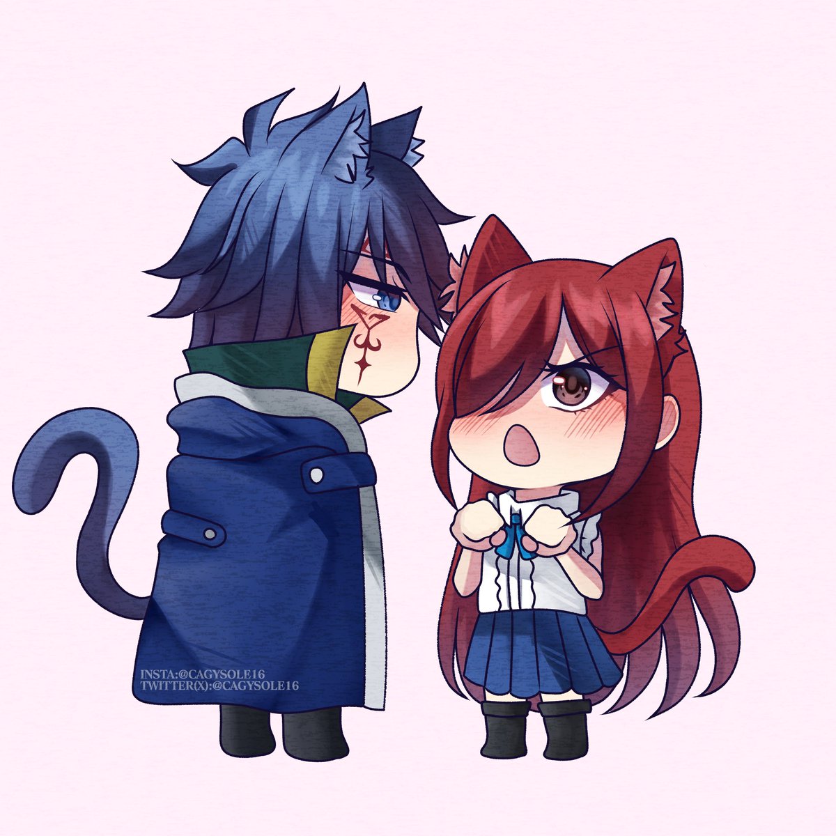 😽💕

#ジェラエル  #フェアリーテイル 
#fairytail100yearsquest #fairytail 
#jerza #jellalfernandes #erzascarlet