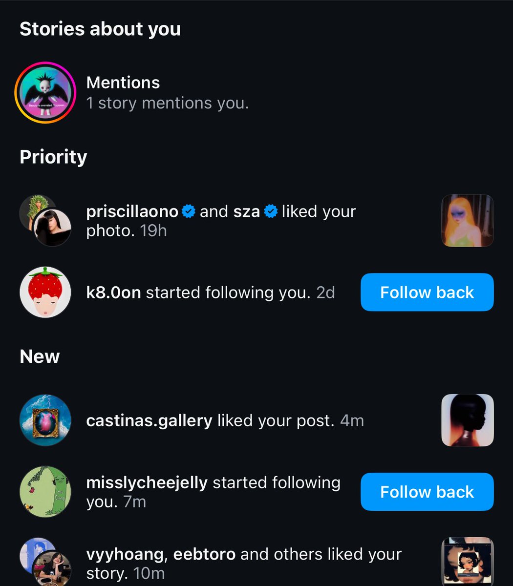 Liked by <a href="/sza/">SZA</a> 🥹🧡