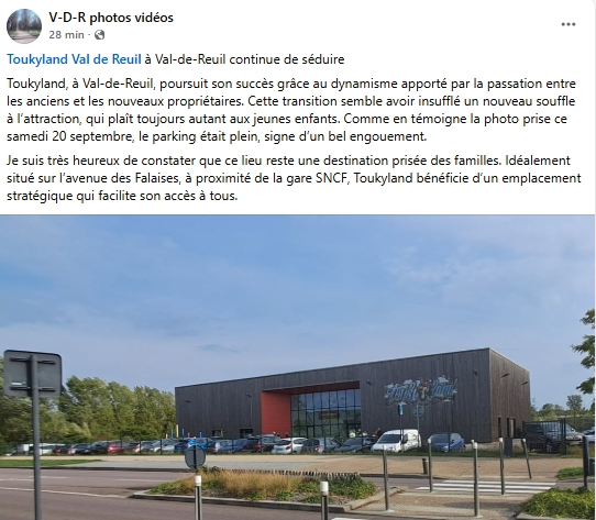 Toukyland à Val-de-Reuil continue a séduire. 
#ville #jeunesses <a href="/MA_Jamet/">Marc-Antoine JAMET</a> <a href="/valdereuil_info/">Val-de-Reuil</a>