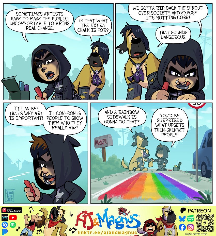 Extra Chalk

Happy Sunday Everyone! Remember, there’s more of us than them. Stick together and resist! ❤️