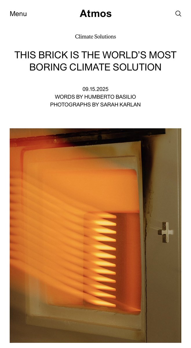 Boring can be brilliant. In Pueblo, Colorado, they're planning to replace a coal plant with one of largest clean energy hubs in US. 

At its core: a thermal battery. These batteries can provide round-the-clock heat, slashing emissions, creating jobs, and improving public health.