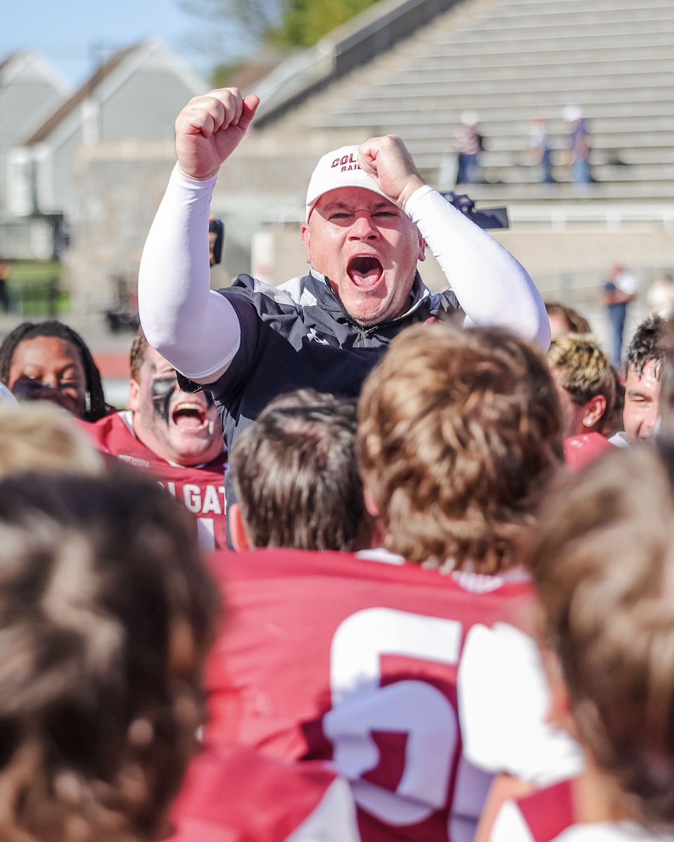 ColgateFB's tweet image. How we feeling, Raider fans!? 

#GoGate | #DrawTheLine