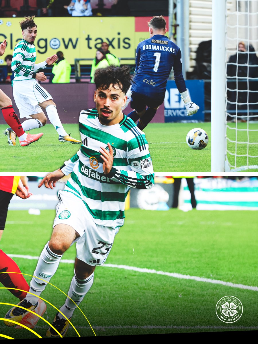 CelticFC's tweet image. Tounekti&apos;s debut strike for #CelticFC! 🤩

#PARCEL | #PremierSportsCup