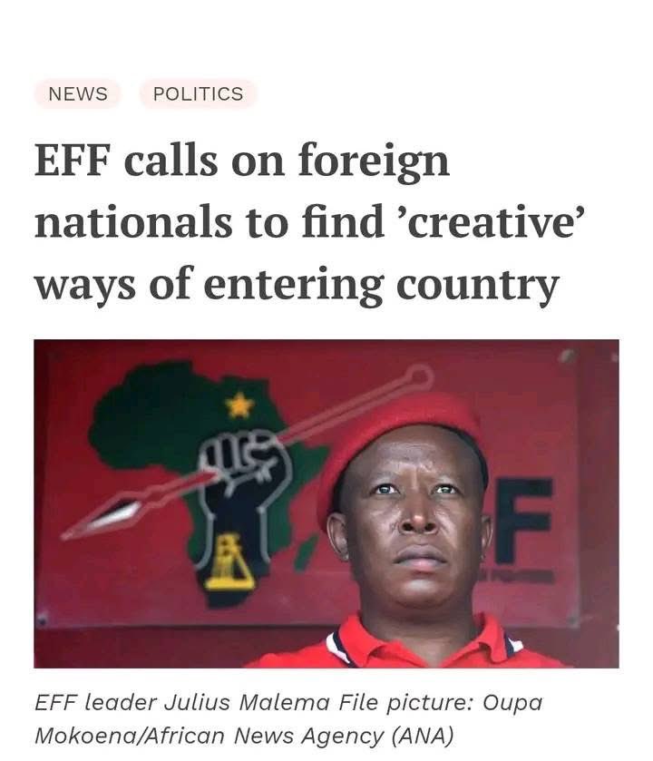 Tomorrow I will be handing in my resignation letter to EFF SG. I Put South Africans First🇿🇦 now,  EFF is defending illegal foreigners. Media is invited at 10am, Winnie Mandela Building, Johannesburg.