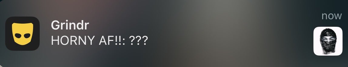 1 min lang akong di nagreply “???” na agad
Tangina ng mga gantong tao sa grindr
Sayo na yang titi mo