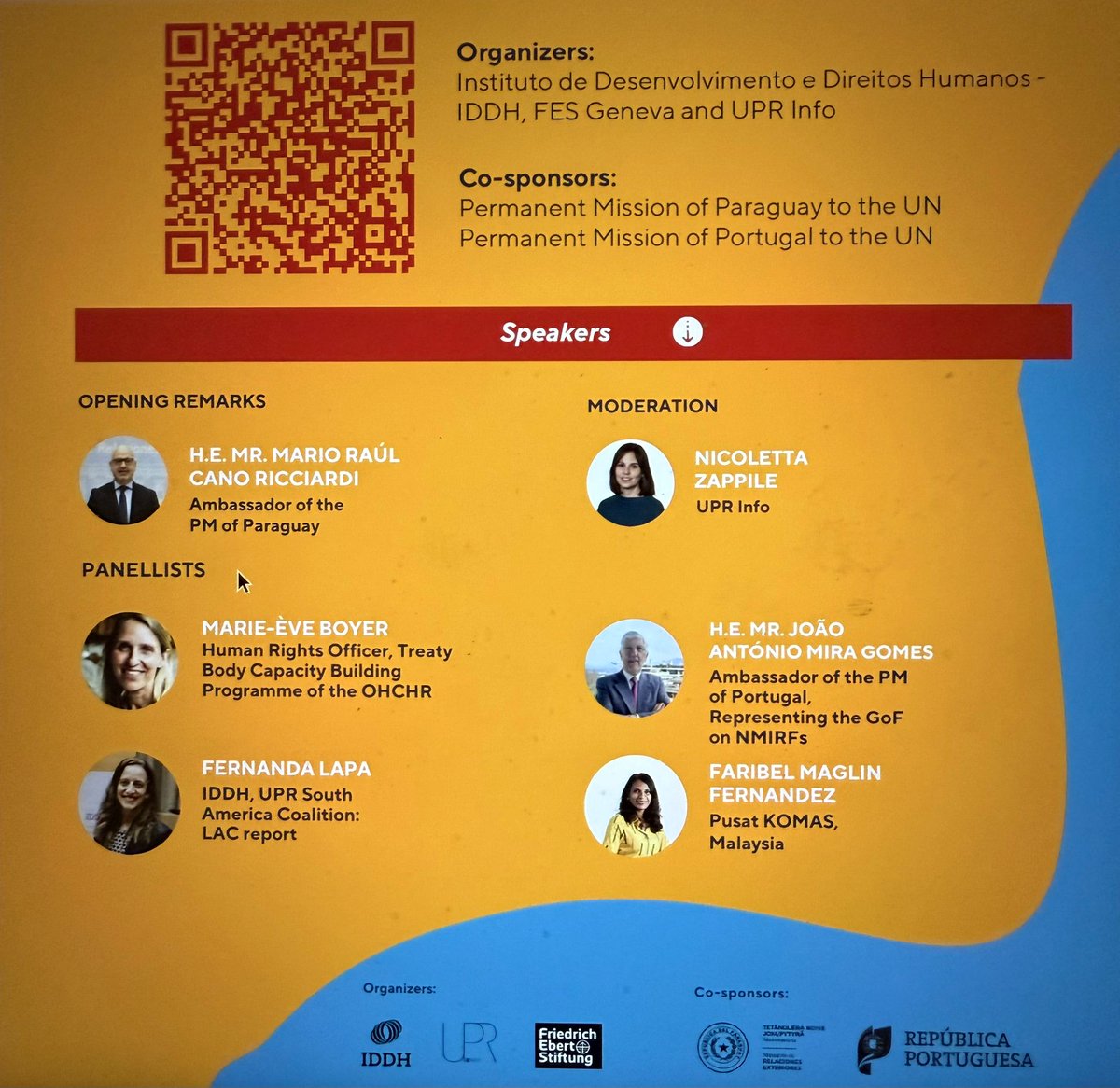 Durante la semana pasada, participe como ponente en el Evento Paralelo de la 60ma sesión del Consejo de Derechos Humanos, sobre la experiencia del SIMORE PLUS del 🇵🇾 .  El evento tuvo una muy buen receptividad con numersos participantes.