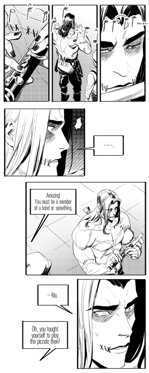 ulsae1995's tweet photo. Deadlock
Victor
"I feel like one of my hands belongs to a piccolo player―" (1/2)

데드락
빅터

#deadlock #deadlockfanart https://t.co/OodlyDyxc0