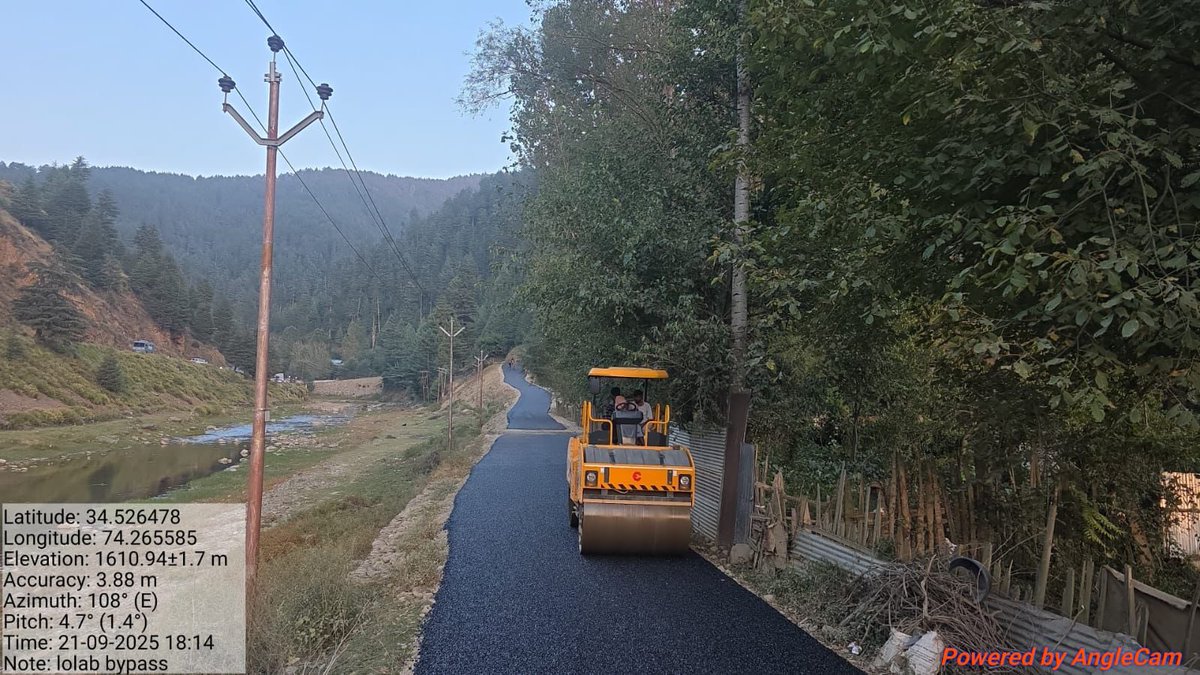 Glad to share that it has been macadamised today! More to follow, In Sha Allah. <a href="/shahidpeer_/">Shahid Peer</a>