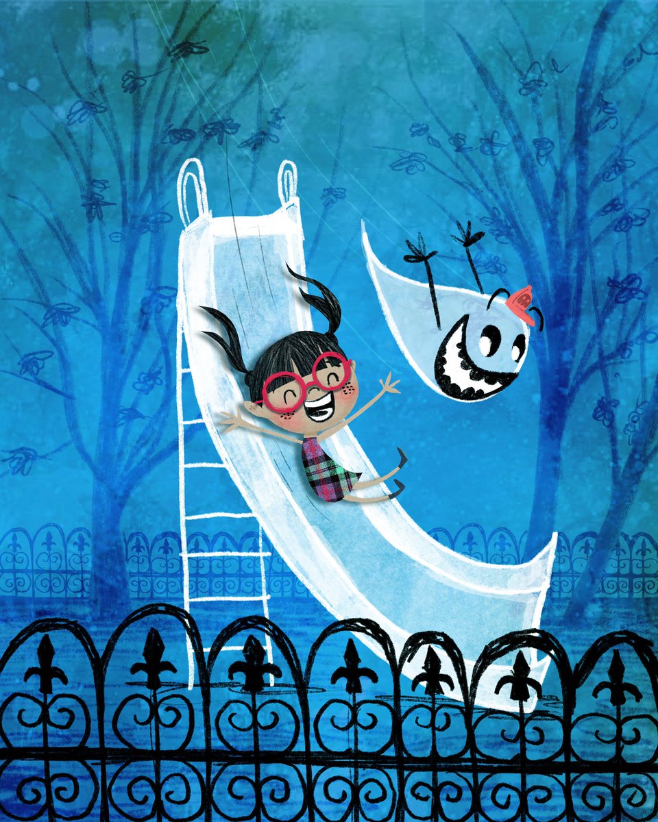 Day 21: A bit of plaid/tartan
#lillasStylePlay2025 #kidlitart #kidlit #plaid #tartan #ghost