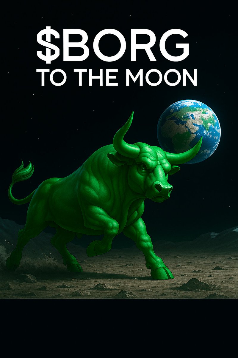Ashencraft's tweet photo. 🚀 Le taureau est lancé. Direction la lune.
$BORG n’est pas juste un token, c’est une charge cosmique.
@swissborg #SwissBorg #BORGtember #ToTheMoon #CryptoArt #CHSB #BORGish
I'm Bullish on $BORG!
#BorgBack25
@swissborg https://t.co/ZLv1eFurqf