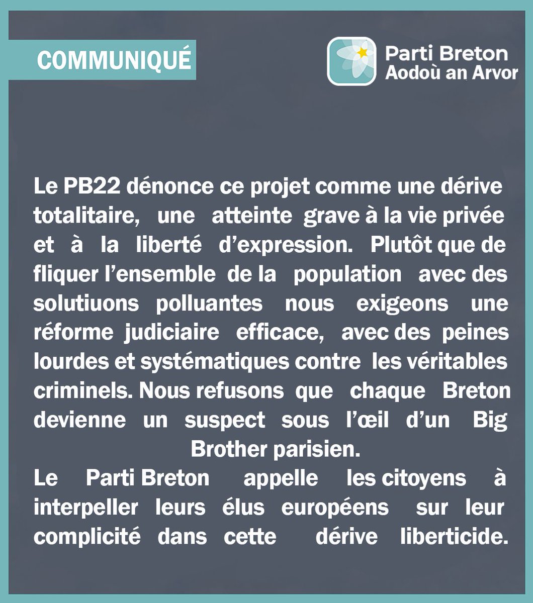 🇪🇺Face à la proposition absurde et liberticide du #ChatControl, voici nos solutions ⤵️