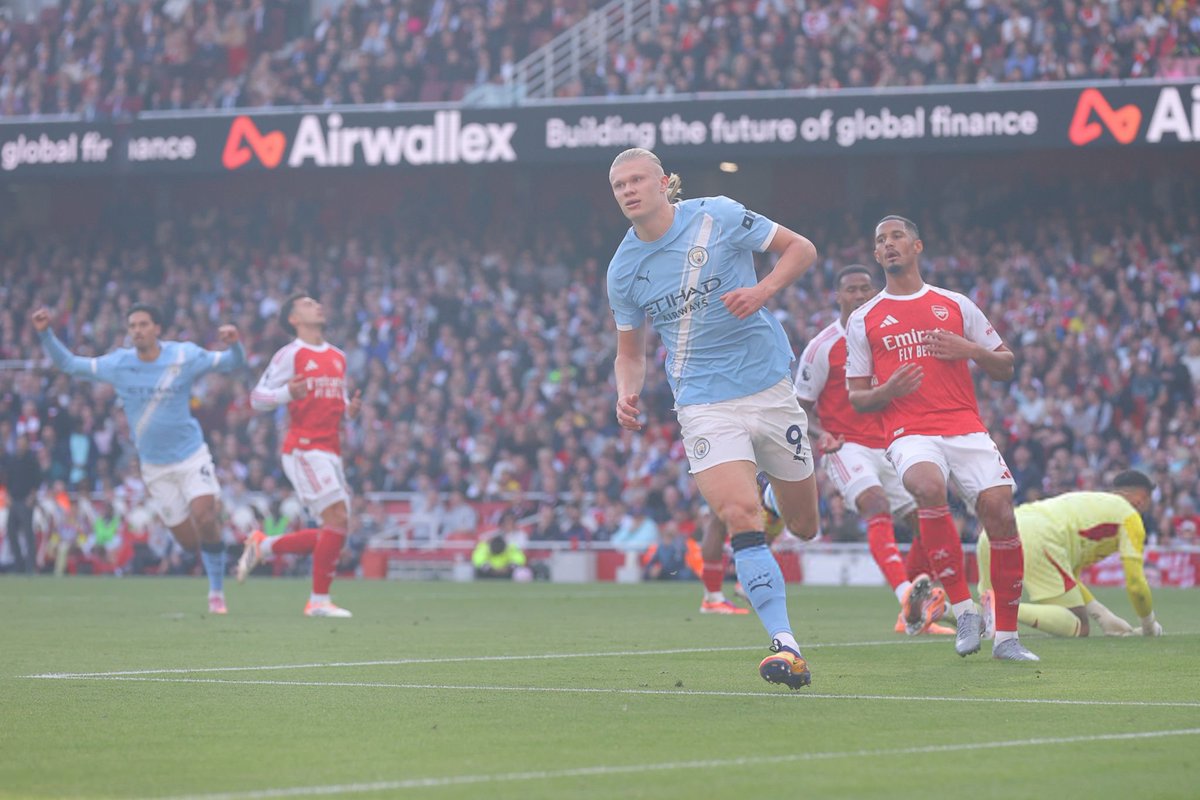 HQpcrt's tweet image. Erling Haaland #ARSMCI