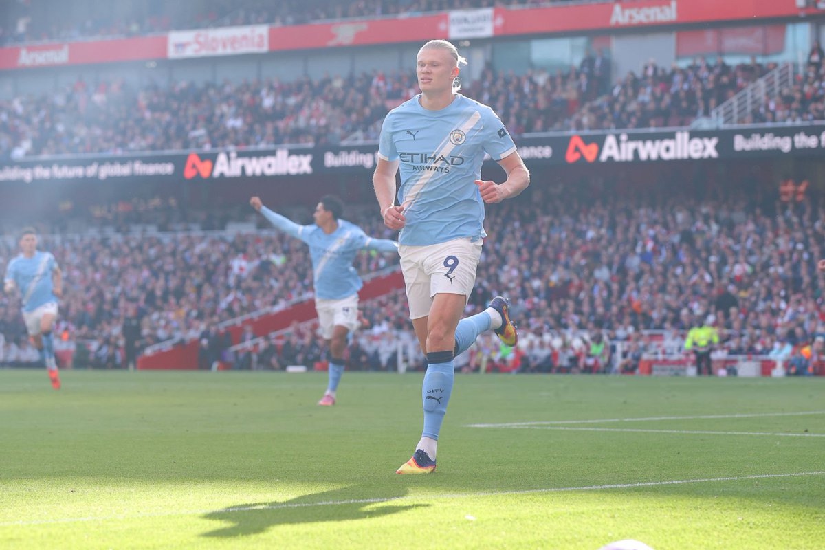HQpcrt's tweet image. Erling Haaland #ARSMCI