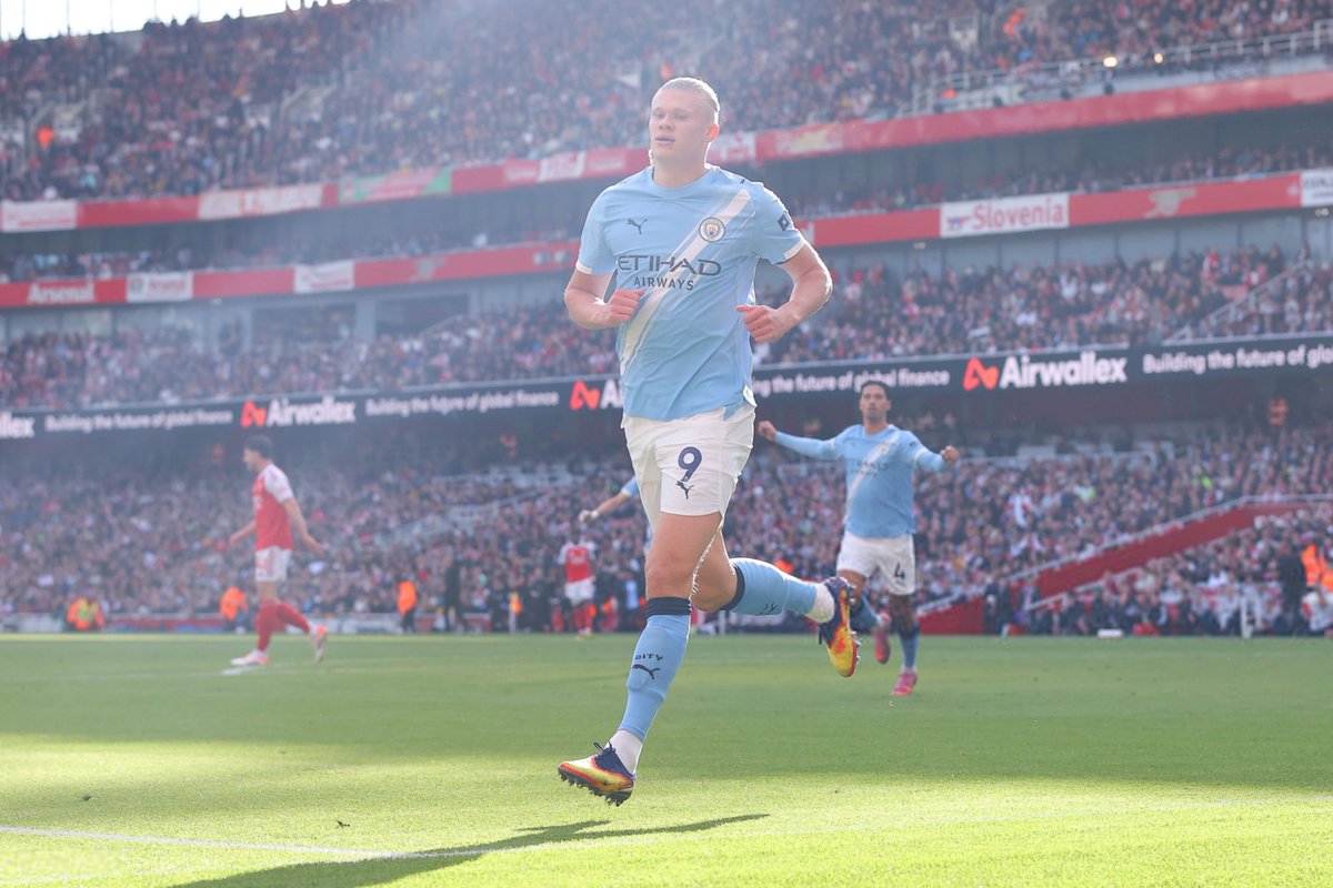 HQpcrt's tweet image. Erling Haaland #ARSMCI