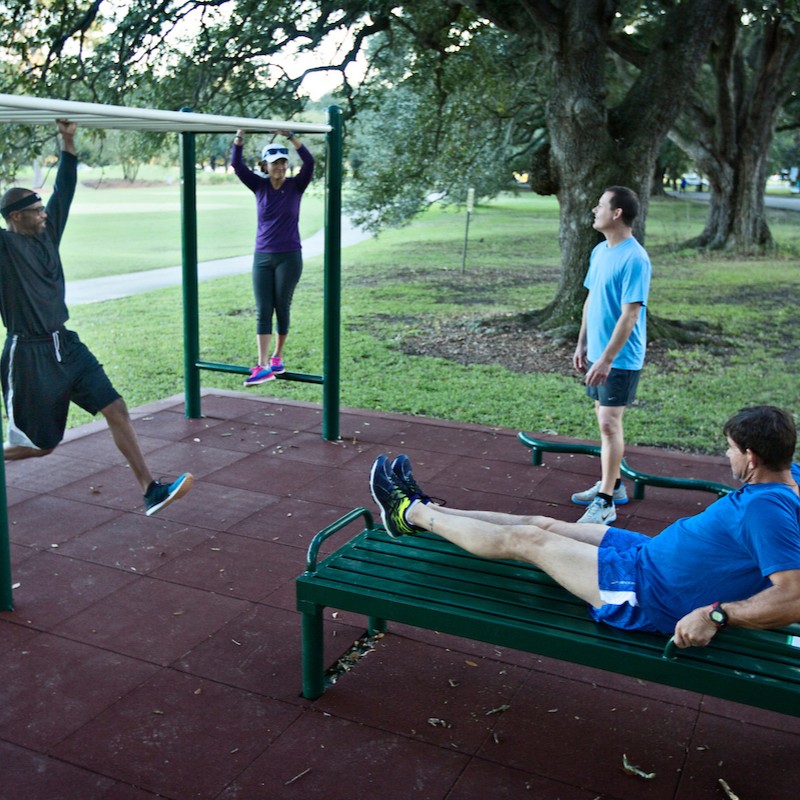 Heads up y'all! Exercise stations in Audubon Park will be closed Sept. 22–24 for repairs and maintenance.  The stations will reopen for use on the morning of Thursday, September 25th. Thanks for understanding!