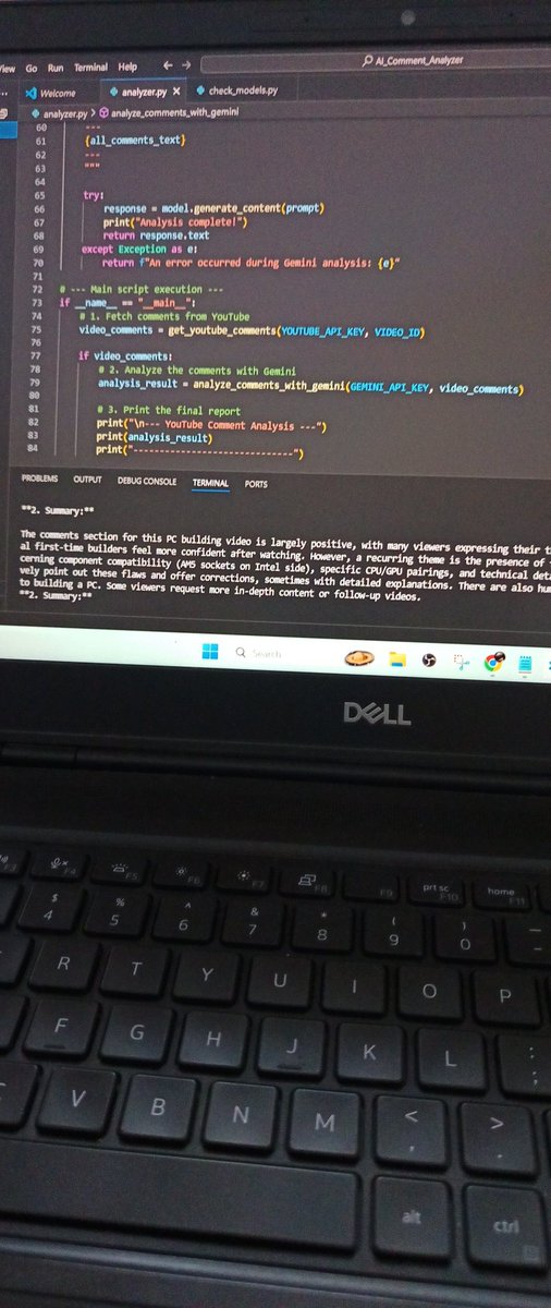 Johbalkennedy's tweet image. #vibe_coding
#pythonprogramming 
#gemeni
#vscode