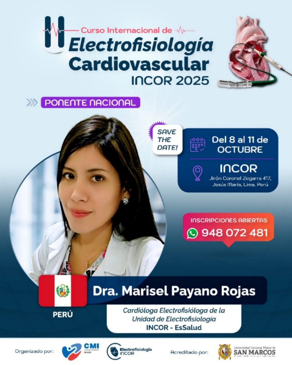 ELECTROFISIOLOGÍA INCOR tweet media