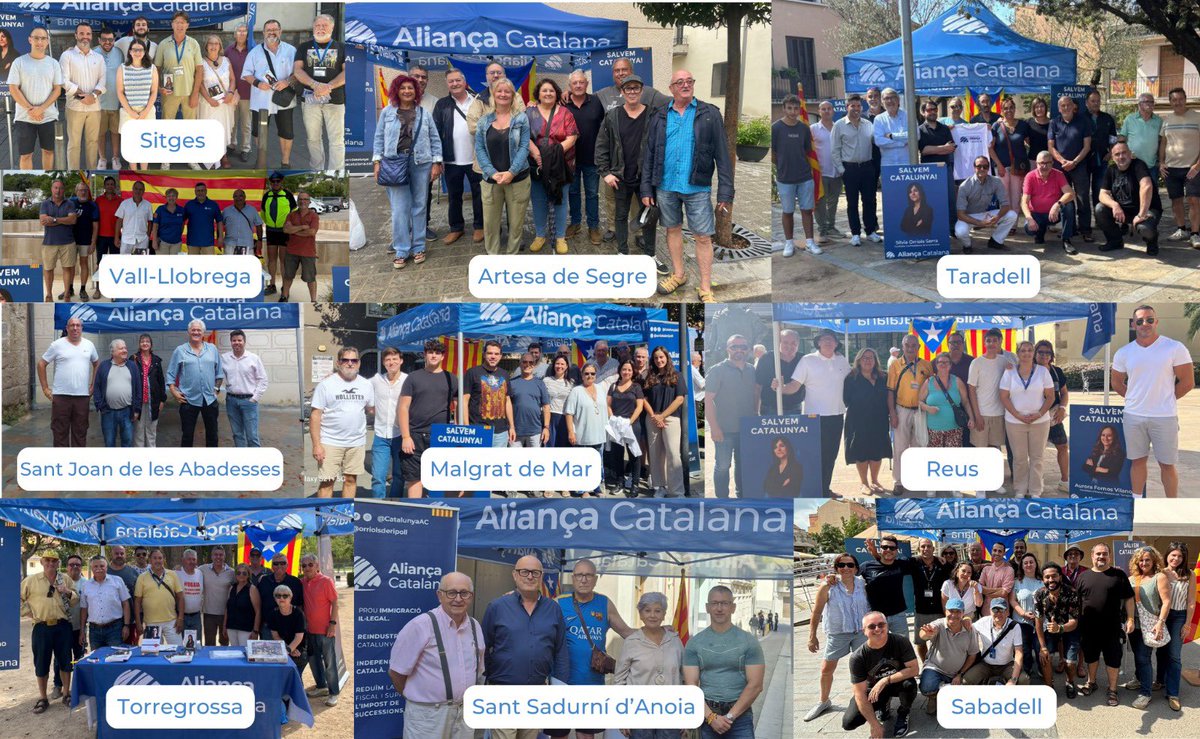 La millor enquesta és veure cada parada informativa plena de catalans que s’hi acosten per dir-nos que volen viure en una Catalunya lliure, pròspera i occidental! 

💙 #SalvemCatalunya