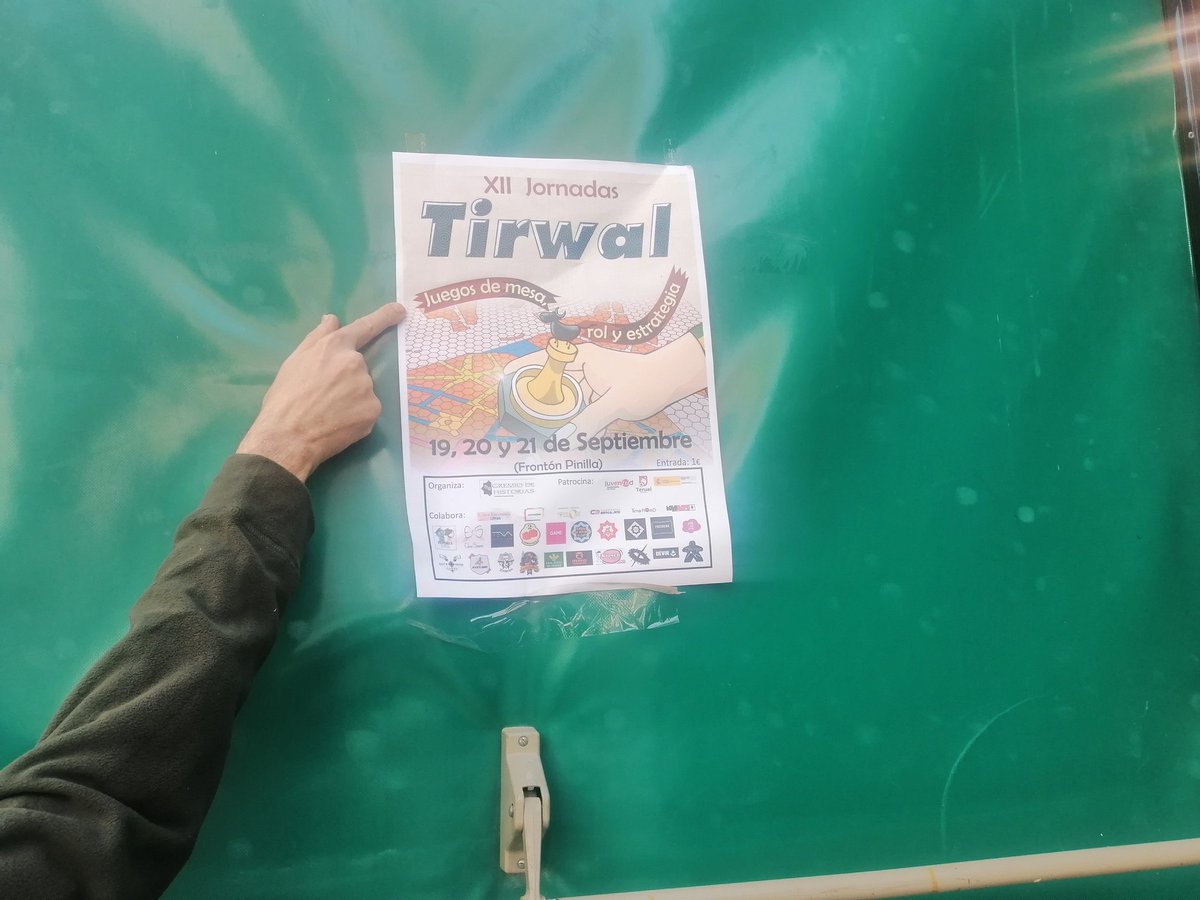 Terminamos las #JornadasTirwal disfrutando un montón, tanto de las partidas como de la compañía. Gracias a David, Pedro, Amable, Samuel y todos los demás... Y, por supuesto, a <a href="/gvilellarojo/">Gonzalo</a> y <a href="/FerMurciano/">Fer Murciano🦓</a> siempre encantadores (aún estando de guardia...) Así que tocará volver😜👌🏻