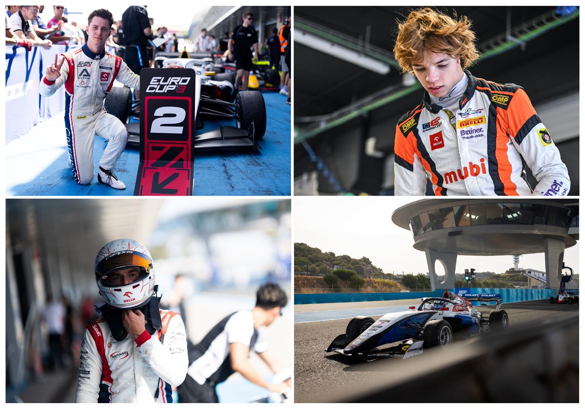 KibiceKubicy's tweet photo. Hiszpański wyścigowy weekend w wykonaniu naszych 'Juniorów'...
#RoadToF1
EF Open
🇵🇱@TymekKucharczyk #TK3 P1, P4, P7
Eurocup3
🇵🇱@MaciejGladysz17 #MG7 P10 , P7
🇵🇱@Kacper_Sztuka #KS37 P15 , P2
F4 Spain
🇵🇱@jan_przyrowski #JP23 DNQ, P6, P2,
🇵🇱@W_Dobrzanski #WD32 P24, P26, P27, https://t.co/bAVcn47KX6