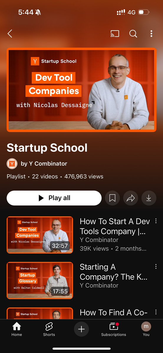 mahmoud20825671's tweet photo. كنت بدوّر على كورسات عن إزاي تبني Start-up،
بحيث تكون فاهم إيه اللي هيتم وتوسع وجهة نظرك بشكل أكبر. وصلت للكورس ده فحبيت أشاركه معاكم، يمكن يساعد شخص يبدأ مسيرة مهنية جديدة بإذن الله ❤️ https://t.co/nZ6KIoyWVP