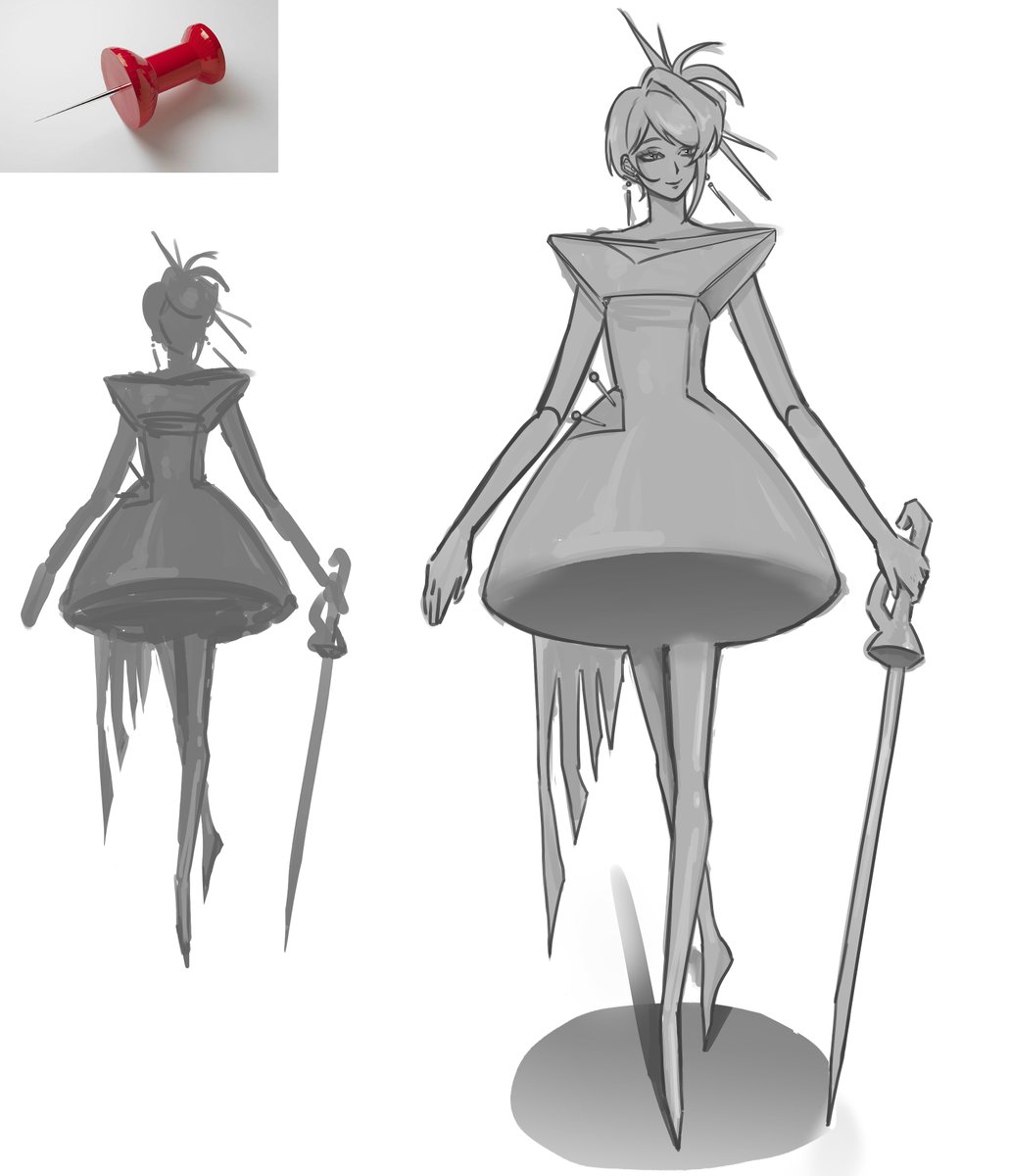 LensiLais's tweet image. character+ siluete practice :3
#artmoots #randomobject