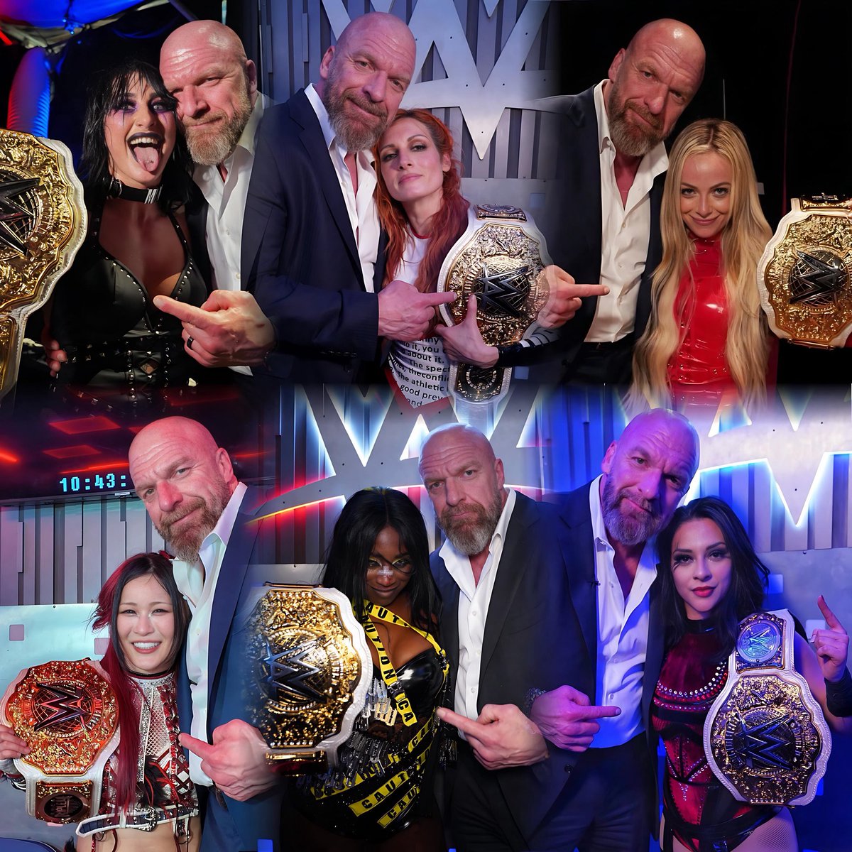 the women’s world championship lineage is TEA 🔥 #WWERaw