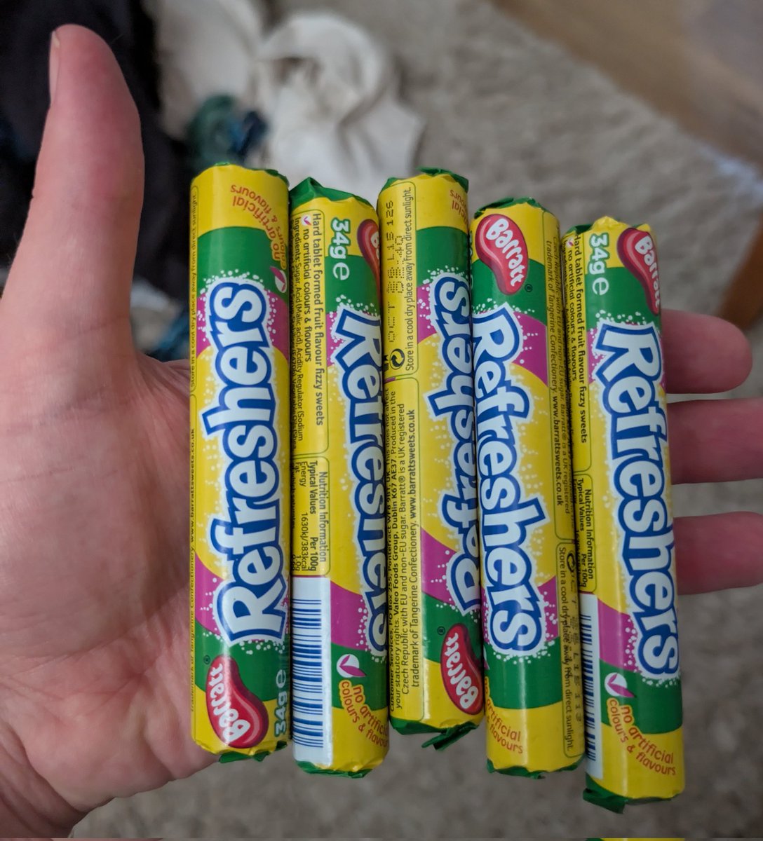 Grew up in the 80s. Saw these yesterday with no price. I (nievely) thought they'd be cheap or at least on a deal. No and no. 75p each! £3.75 for 5 rolls. Daylight robbery!!