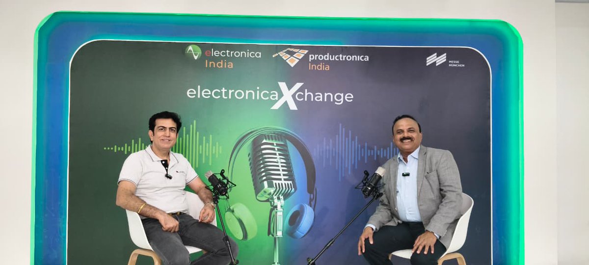 MillenniumSemi1's tweet image. Here are some of the #Iconic #Glimpses In &amp;amp; Beyond The Booth at #electronicaIndia 2025!