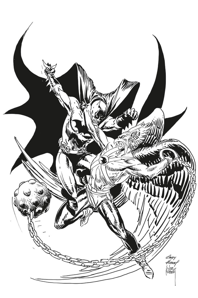 Fashionably late for #BatmanDay2025 with an homage to the greats Joe and Andy Kubert, and of course featuring the loved by all Batfleck suit from The Flash 😜😜😜