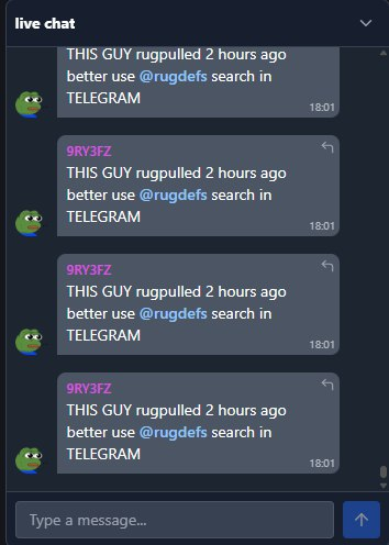 PumpCreator_AI's tweet image. Pumpfun is too slow fighting bots so Pumpcreator has built an AI agent which keeps the chat clean at all times.

We monitor all live streams, blacklist and ban all those filthy losers which make the live chat impossible to follow.

This is just a little side feature, but because…